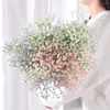 Bouquets de fleurs décoratives Gypsophila artificielles, 63cm, 108 têtes, en plastique, Arrangement de Bouquets floraux DIY, décoration de mariage et de maison, 5 lots