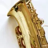 JK-Keilwerth Alto Eb Tune Saxophone Ny ankomst Mässing Gold Lacquer Music Instrument E-flat sax med fallstillbehör