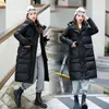 Women's Trench Coats 2023 Winter Mid-length Down Cotton Cotton-padded Jacket Parka Women Thick Puffer Warm Snowsuit Korea Loose Outerwear