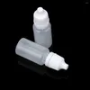 Bottiglie di stoccaggio Contagocce 100 PZ Vuote 10 ml Gocce per occhi liquide per occhi riutilizzabili comprimibili in plastica #25