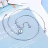 Pendant Necklaces Starry Moon Necklace - Shining Stars With A Crescent Stylish Jewelry For Women