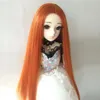 Dolls 13 14 16 18 112 bjd sd doll long straight hair high temperature fiber blue multicolor accessories 231024