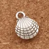 Charms Shell Charm Perles 200Pcs / Lot Vendre Mic 13.1X10Mm Antique Sier Pendentifs Bijoux DIY Bijoux Bijoux Résultats Composants Dhebt