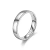 Band Rings Gold Plated Ring Gold Colour Fashion Women's Simple Couple's Wedding Ring Engagement Jewellery Gift 231024