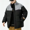 Herren Daunenparkas Winterjacken Männer Gepolstert Lose Windschutz Plus Größe 6XL 7XL 8XL Dicke warme Mäntel Trench Übergroße Tasche Männlicher winddichter Mantel 231024