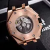 Orologi meccanici automatici 2023 Orologio di alta qualità di marca superiore Movimento meccanico automatico con zaffiro impermeabile in acciaio inossidabile multifunzione