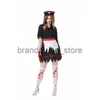 Theme Costume Halloween cosplay horror bloodstain nurse vampire zombie role-playing stage performance costumes J231024