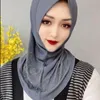 Roupas étnicas 2023 novidade muçulmana usa hijabs femininos fáceis de usar