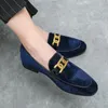 Loafers voor heren corduroy pommel Formele herenschoenen Dansschoenen maat 38-48