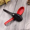 Spoons 500pcs Porridge Red Black Plastic Bowl Soup Home Flatware Japanese Style