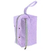 Sacos de armazenamento Saco de tricô Fio Craft Tote Divisor Interno para Lã Crochet Agulhas Mulheres Tampon Maquiagem Bolsa Cabo de Dados