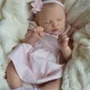 Dolls 20inches Unfinished Reborn Doll Kit Sleeping Baby Avelee Unpainted Parts with Cloth Body and COA Bebe Supply 231024