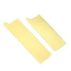 Cadeau cadeau 100pcs rectangle mousse gâteau planches papier d'or cupcake dessert affiche plateau de mariage anniversaire pâtisserie outils de décoration kit