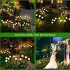 Garden Decorations Solar LED Light Outdoor Garden Decoration Landscape Lights Firework Firefly Lawn Lamps Country House Terrace Balcony Decor Lamp 231023