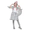 Disfraz de erapooky para niña, disfraz de Halloween para niños, novedad de 2021, vestido elegante de tiburón bonito para niños