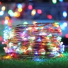 LED-Leuchten, 10 m, 20 m, USB-LED-Lichterkette, Fee, Weihnachten, Silberdraht, Hochzeit, Girlande, Lichter, Party-Dekoration