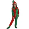 cosplay eraspooky familj juldräkt unisex vuxna barn flickor Santa Elf Cosplay Outfits Par Par Nyårsfest Fancy Dresscosplay