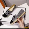 Designer Fisherman Casual channel Schoenen Dames Espadrilles Luxe Loafers Luie Schoenen Hoge Kwaliteit Schoenen Platte Bodem Strand Half Slippers Mode Schoenen