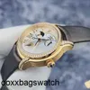 Audpi Luxury Watches Write Watch Aibi Millennium Series Womens Watch 77315or Original Diamond Rose Gold Dynamic Moon Storage Automatic Mechanical Wat HBBA