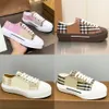 Hommes Femmes Imprimer Check Coton Baskets Casual Chaussures Vintage Lace Up Classique Treillis Noir Blanc Chaussures De Plein Air Top Qualité Avec Boîte NO288