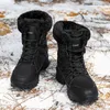 Boots White Snow Women's High Top Waterproof Non Slip Plush Thick Warm Cold Resistant Cotton Shoes Degrees Celsius Resistance