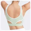 Lu Lu Gym Yoga Lemon Sports Bra Women Spring Summer New Beauty Back The ShockProof Clothing Undershirt Outside Obes