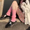 Calcetines de mujer Otoño/Invierno 2023, diseño con sentido japonés suave para niña, reducción de edad, media manga, protectores de piernas cálidos, calcetines gruesos apilados de Lolita