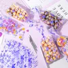 Confezione regalo 100 sacchetti a forma di farfalla con lacci in argento, rosa, viola, caramelle, decorazioni per feste di compleanno per ragazze