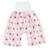Trousers Baby Training Pants 2 In 1 Babies Kids Diaper Waterproof Reusable Cotton Pant Skirts Leakage Mat Cover Sleeping Bed Clothes