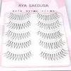 False Eyelashes Natural Long Eye Makeup 5Pairs Set Cos Lash Extension 3D Bunch Japanese Fairy Cosplay 5 Pairs 231024