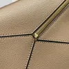 Top qualidade de couro de luxo designer bolsa de ombro grande capacidade crossbody saco figura geométrica designer sacola alça de couro moda estilo clássico baixo