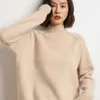 Maglioni da donna 2023 Autunno/Inverno Pullover di Cashmere Plus Size Maglione Delle Donne Allentato Addensato Abbigliamento SWS01