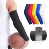 Genouillères en éponge de sport, coude en nid d'abeille, cadeau, manches de basket-ball antidérapantes, Compression des bras souples