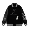 Herenjassen designer jas Vintage Baseball Letterman Jacket jas Dames geborduurde print High Street windjack verkrijgbaar in verschillende stijlen