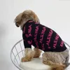 Dog Apparel Dog Pet Clothing Letter Knitting Sweater for Dogs Clothes Cat Small Fashion Autumn Winter Green Boy Girl Yorkshire Accessories 231024