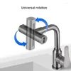 Badrum diskbänk kran kök kran vattenfall utlopp stänk bevis universell roterande bubblare multifunktionell vattenmunstycke förlängning