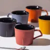 Mugs Small Personalized With Handle Brewing Coffee Cup Porcelain Simplicity Afternoon Tea Pottery Drinkware Tableware Mug