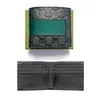 Luxe Marmont Designer Clé pliante Porte-monnaie Femme Carte d'identité Titulaires de passeport Porte-clés Ophidia Portefeuille Mode Hommes Cuir Embossé Card Case Intérieur Slot Portefeuilles