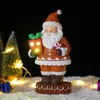 Decoratieve objecten beeldjes SAAKAR Kerstman Navida Festival Decor Home Interior Collection Art Micro Model Standbeeld Slaapkamer 231023