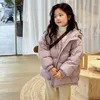 Down Coat 2023 Automne et hiver enfants filles mode chaud épaissir vestes manteaux enfants vêtements style coréen à capuche parka vêtements d'extérieur Q04
