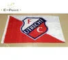 Hollande Utrecht 3 * 5 pieds (96 cm * 144 cm) drapeau en polyester bannière décoration pays-bas volant drapeau de jardin de maison cadeaux de fête 1492675