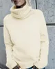 Women's Sweaters Womens Oversized Turtleneck Pullover Sweater Cable Knit Long Sleeve Jumper Tops