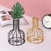 Vases Decorative Flowerpot Simple And Casual Design Glass Vase Transparent Flower For Home Office Decoration Family