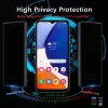 Защитные пленки для экрана конфиденциальности для Samsung Galaxy S23 Plus A14 5G A24 4G A34 A54 A04 A04s A02s Moto G Play 2023 Stylus Power Антишпионский Антибликовый Черный Закаленное стекло 9H