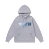 Trapstars Hoodies Calças Terno Toalha Bordado Mens Hoodie Designers Roupas Europa Estilo Sweatpants Designer Hoodie Trapstar Tracksuits Alta Qualidade