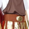 Cosplay soldado cosplay masculino guerreiro romano traje centurion gladiador trojan fantasia vestido roupa para festa carnaval feriado halloweencosplay