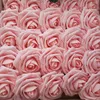 Ghirlande di fiori decorativi 102030 Teste 8CM Schiuma PE artificiale Rosa Sposa Bouquet di fiori per la festa nuziale Scrapbooking fai da te 231023