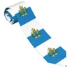 Nœuds papillon cravate pour hommes cravates maigres formelles drapeau des hommes classiques de Saint-Marin imprimé mariage gentleman étroit