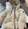 aşağı ceketler kadın puf kapşonlu tasarımcı parkas erkekler kadın fermuarlı ceket sıcak sweatshirtler çiftler mektup kış dış giyim siyah eşofman w1tu#