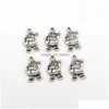 Charms 140 Stuks Mix Kerstboom Sneeuwvlokken Kerstman Bedels Voor Sieraden Maken Armband Ketting Ambachtelijke Diy Bevindingen Sieraden Sieraden Dhv3Q